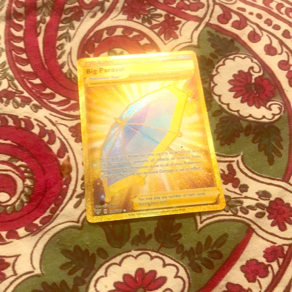 I am selling Big Parasol Pokémon